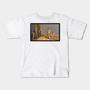 Night City Drawings Kids T-Shirt